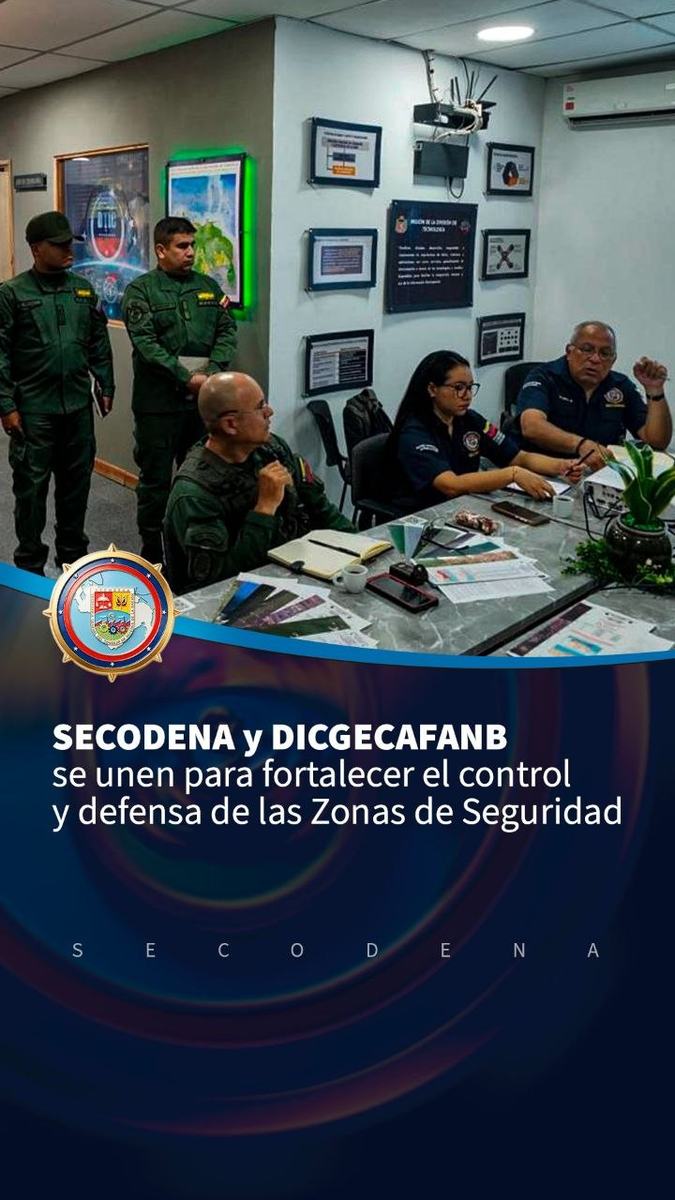 SECODENA y DICGECAFANB se unen para fortalecer el control y defensa de las Zonas de Seguridad